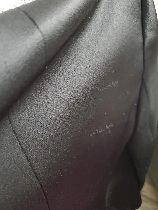 Alice + Olivia eve emblishment beaded Norch collar satin blazers Size 0 With Def - Picture 13 of 16